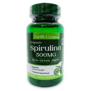 Spirulina 500 mg - 100 таб Фото №1
